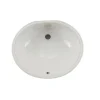 Wells Sinkware 17-Inch Oval Undermount Single Bowl Bathroom Sink