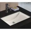 Wells Sinkware 22-Inch Rectangular Single Bowl Undermount Bathroom Sink