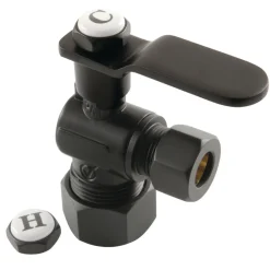 Whitaker Angle Stop Valve- 5/8" x 3/8" O.D. Comp